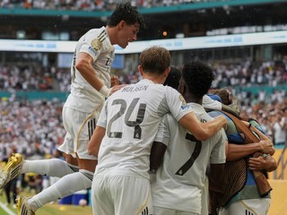 Radosť hráčov Realu