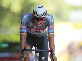 Mathieu van der Poel na Tour de France 2025.