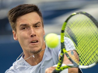 Fábián Marozsán na turnaji ATP Masters 1000 Toronto 2025.