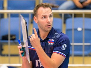 Už bývalý tréner Slovenska Steven Vanmedegael.