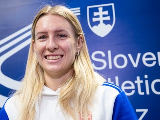 Na snímke šprintérka Viktória Forster.