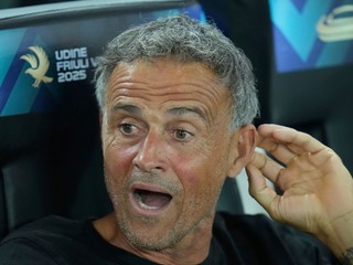 Tréner PSG Luis Enrique.