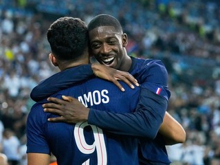 Goncalo Ramos oslavuje gól. 
