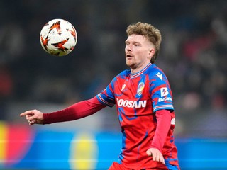 Český futbalista Pavel Šulc v drese FC Viktoria Plzeň.