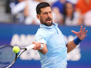 Srbský tenista Novak Djokovič