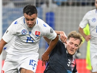 David Strelec v zápase s Luxemburskom
