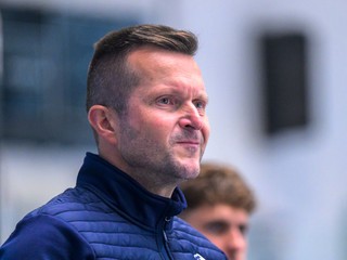 Hlavný tréner Popradu Ján Šimko.