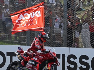 Marc Marquez po víťazstve na VC San Marína.