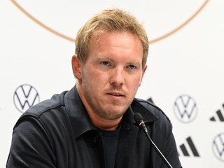 Tréner futbalovej reprezentácie Nemecka Julian Nagelsmann.