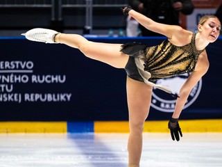 Slovenská krasokorčuliarka Vanesa Šelmeková.