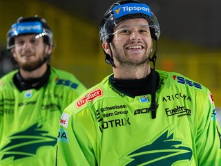 Patrik Koyš (Žilina) sa raduje z víťazstva.