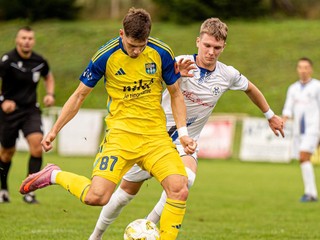 Momentka zo zápasu MŠK Spišské Podhradie - FC Košice