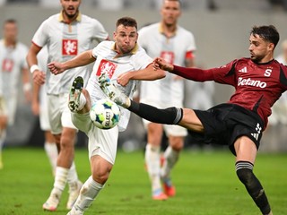 Momentka zo zápasu FC Hradec Králové - AC Sparta Praha