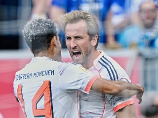 Harry Kane oslavuje gól. 