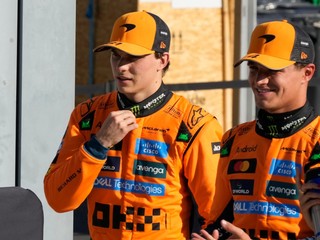 Oscar Piastri a Lando Norris.