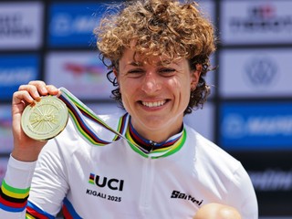 Švajčiarska cyklistka Marlen Reusserová.