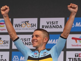 Belgický cyklista Remco Evenepoel.