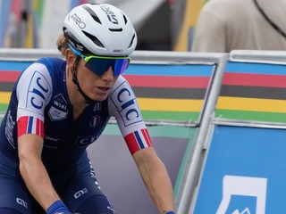 Francúzka Pauline Ferrand-Prevotová na MS v Kigali 2025.