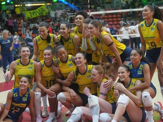 Volejbalistky Brazílie.