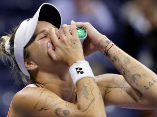 Markéta Vondroušová na tohtoročnom turnaji US Open.