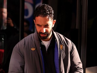 Tréner Manchestru United Ruben Amorim.