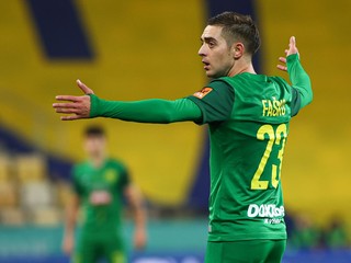 Futbalista MŠK Žilina Michal Faško.