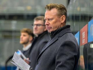 Na snímke hlavný tréner Popradu Mike Pellegrims.