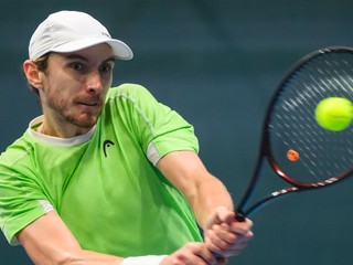 Na snímke slovenský tenista Lukáš Klein.