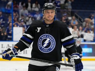 Cam Atkinson v drese Tampy Bay Lightning.