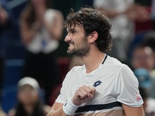 Monacký tenista Valentin Vacherot.