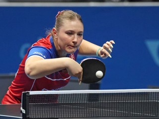 Slovenská reprezentantka v stolnom tenise Tatiana Kukuľková.
