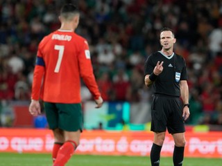 Ivan Kružliak a Cristiano Ronaldo.