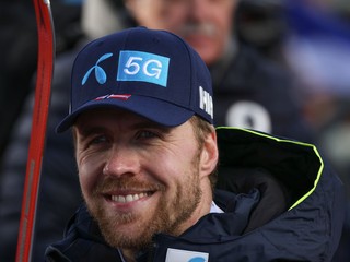 Na archívnej snímke z 26. októbra 2024 nórsky lyžiar Aamodt Kilde počas obrovského slalomu Svetového pohára v alpskom lyžovaní v rakúskom Söldene.