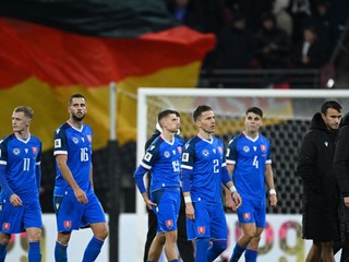 Slovenskí futbalisti po prehre s Nemeckom 0:6 v kvalifikácii MS 2026.