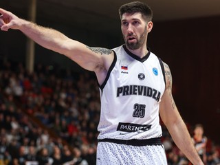 Hráč Prievidze Fahro Alihodžič 