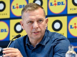Tréner slovenskej futbalovej reprezentácie do 21 rokov Jaroslav Kentoš.
