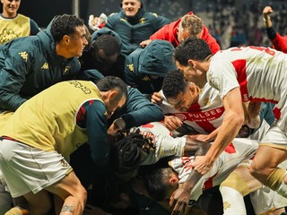 Radosť hráčov FC Janov