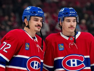 Bratia Arber a Florian Xhekajovci v drese Montrealu. 