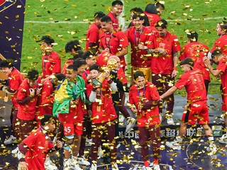 Hráči Šanghaja Port.