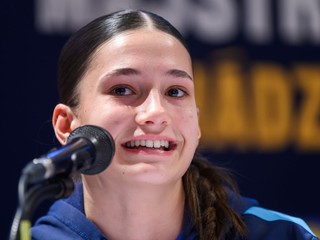 Kapitánka kadetskej reprezentácie SR Barbora Karkušová.