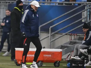 Tréner Slovana Vladimír Weiss st.