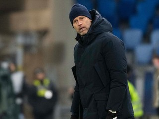 Na snímke tréner Ondřej Smetana.