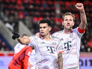 Luis Diaz oslavuje gól. 