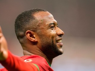 Ayoub El Kaabi oslavuje gól. 