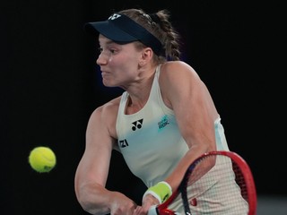 Jelena Rybakinová v semifinále Australian Open.