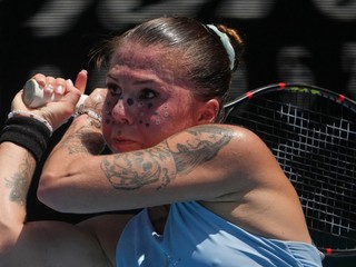 Oleksandra Oliynykova v 1. kole Australian Open 2026.