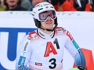 Nórsky lyžiar Henrik Kristoffersen.