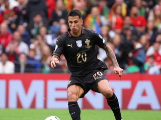 Portugalský futbalový reprezentant Joao Cancelo..
