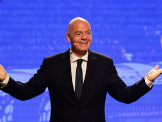 Šéf medzinárodnej federácie FIFA Gianni Infantino.