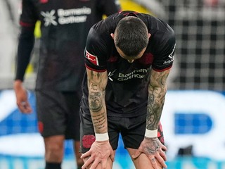 Hráč Leverkusenu Aleix Garcia.